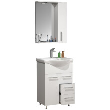 (Single Basin, Has Doors) 3-piece wash place washbasin Lisalo L