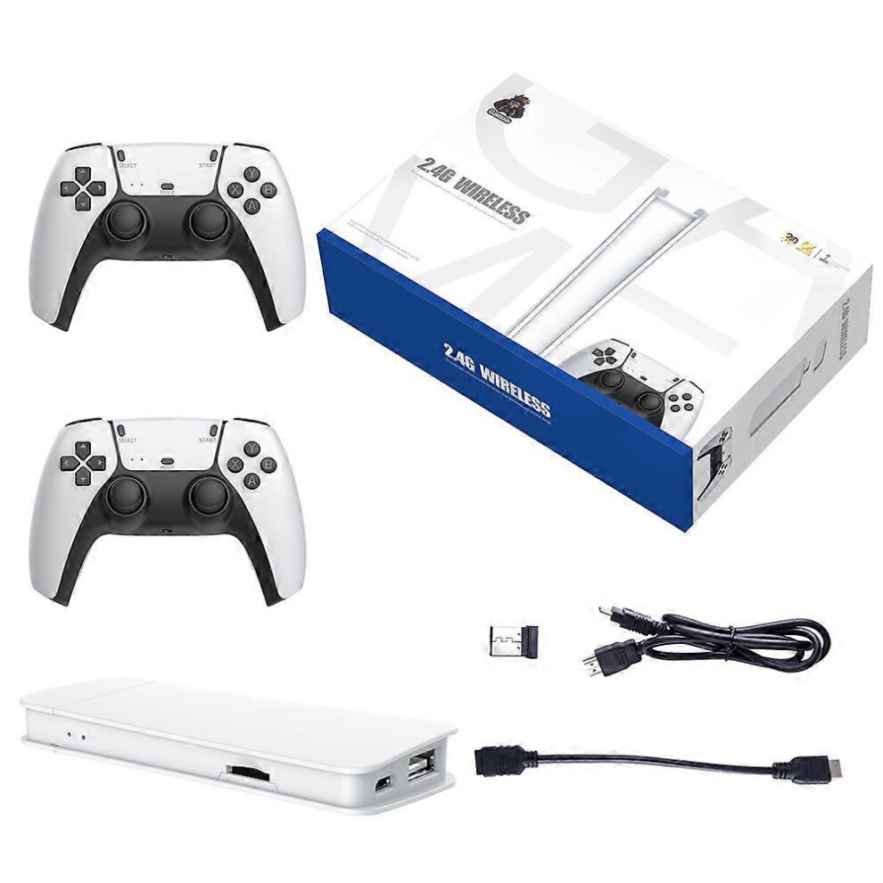 (M15 128G) 40000+ 4K Hdmi Tv Video Game Stick Retro Gaming Console W/ 2 Wireless Controller 5415817263671