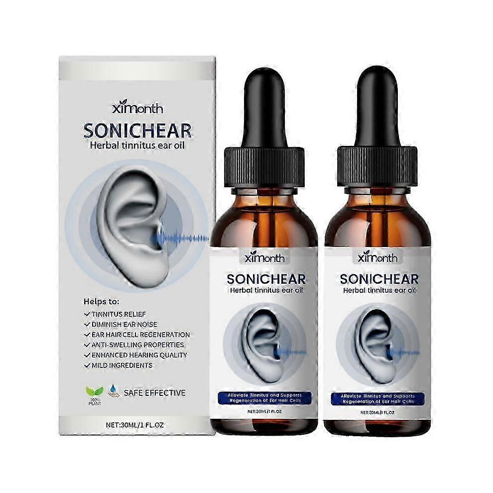 (2pcs) Tinnitus Ear Drops Ringing Relief Relieving Ear Drops Itching Ear Care Hearing