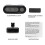 Car Electronic Clock Luminous Thermometer LED Digital Display Dashboard Clock 5