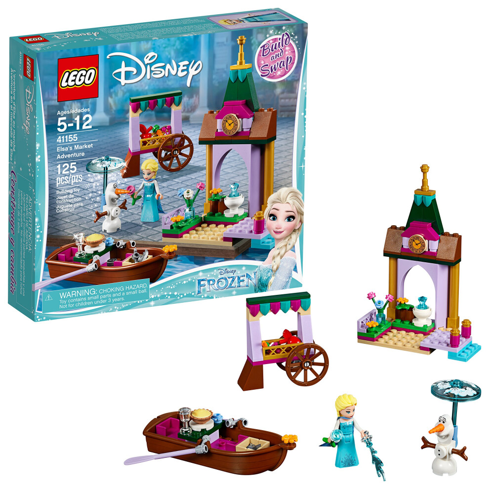 Lego Disney Frozen Elsas Market Adventure 41155 Buildable Toy For Girl