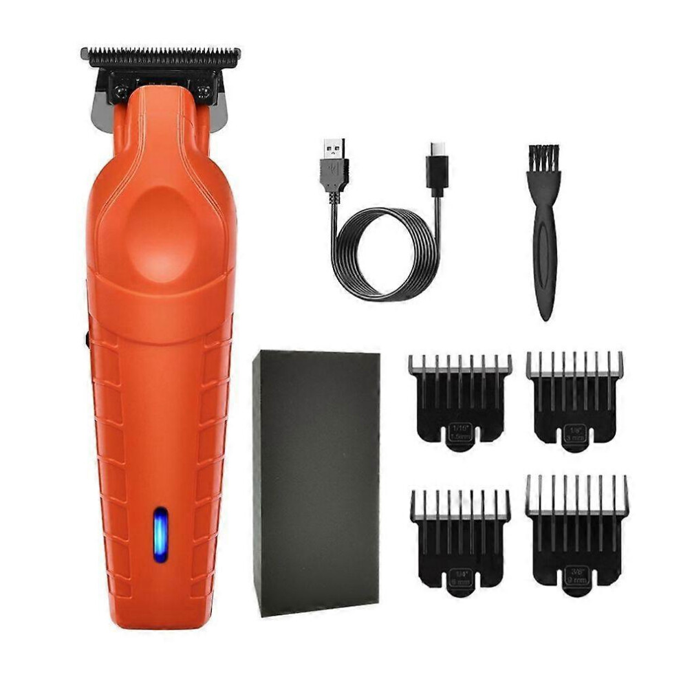 Orange (Orange) Blackout Trimmer Plus Zero Gap, Barbers Blackout Trimmer Premium Zero-Gapped