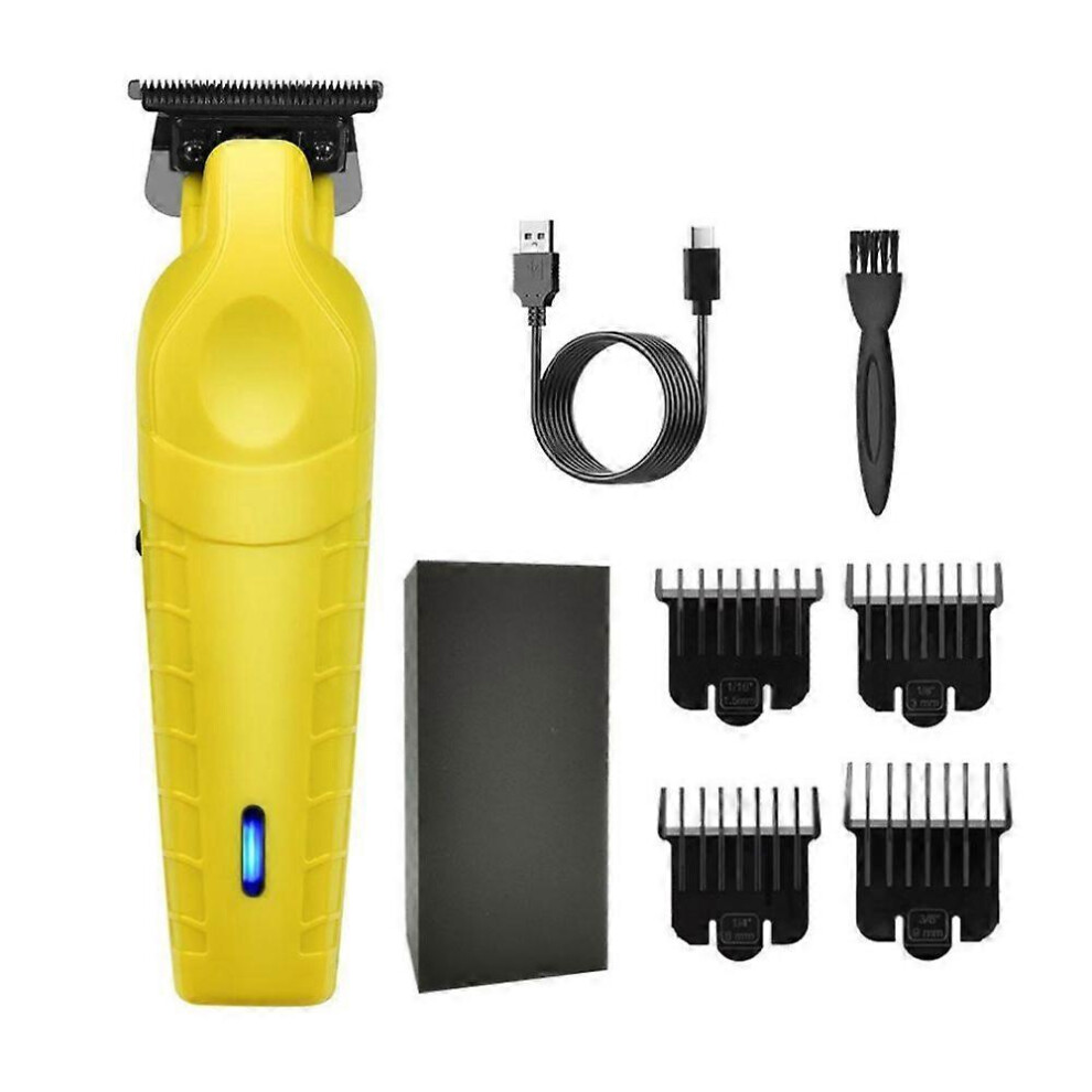 Yellow (Yellow) Blackout Trimmer Plus Zero Gap, Barbers Blackout Trimmer Premium Zero-Gapped