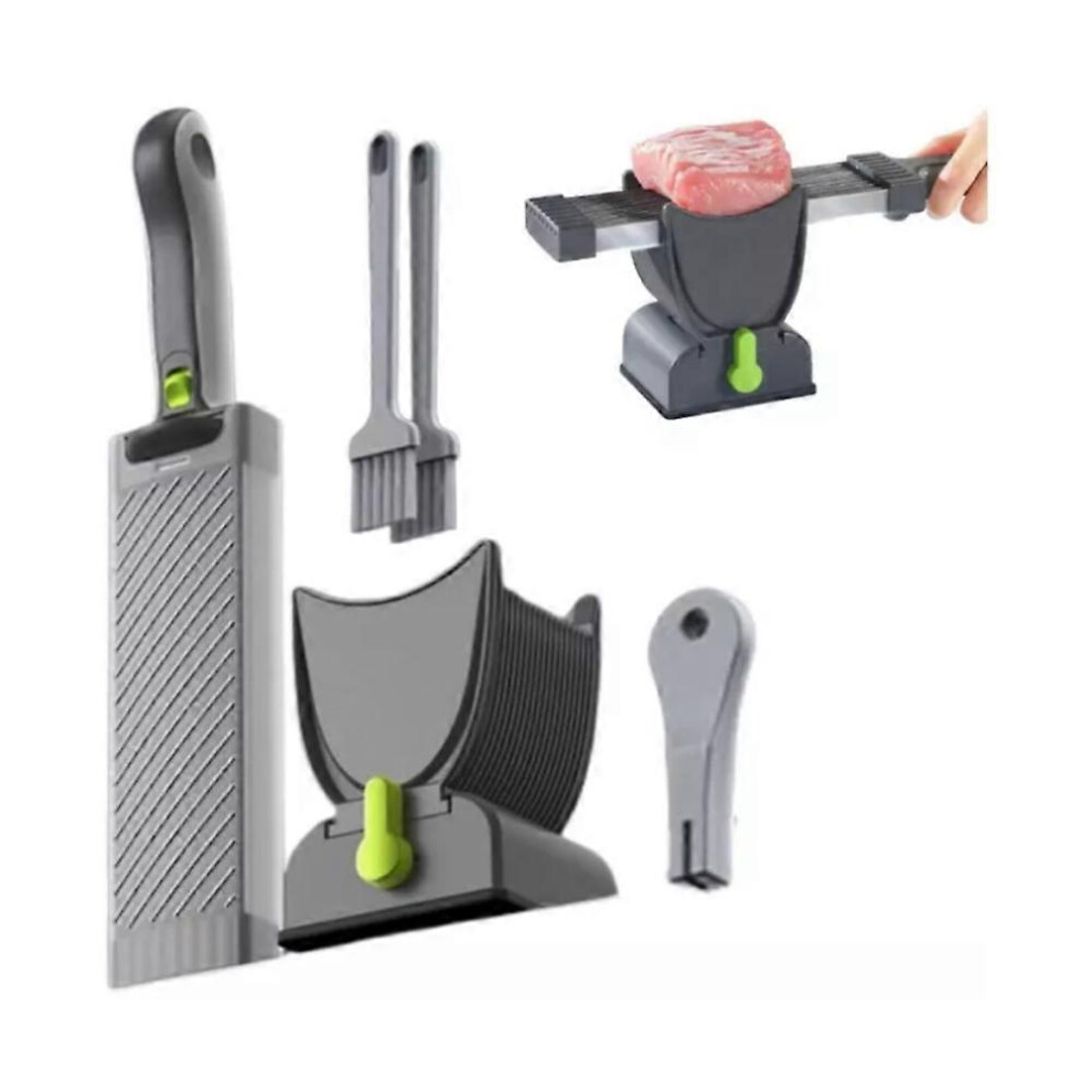 Grey (Grey) Quick Slice Meat Cutter, Multifunctional Meat Slicer