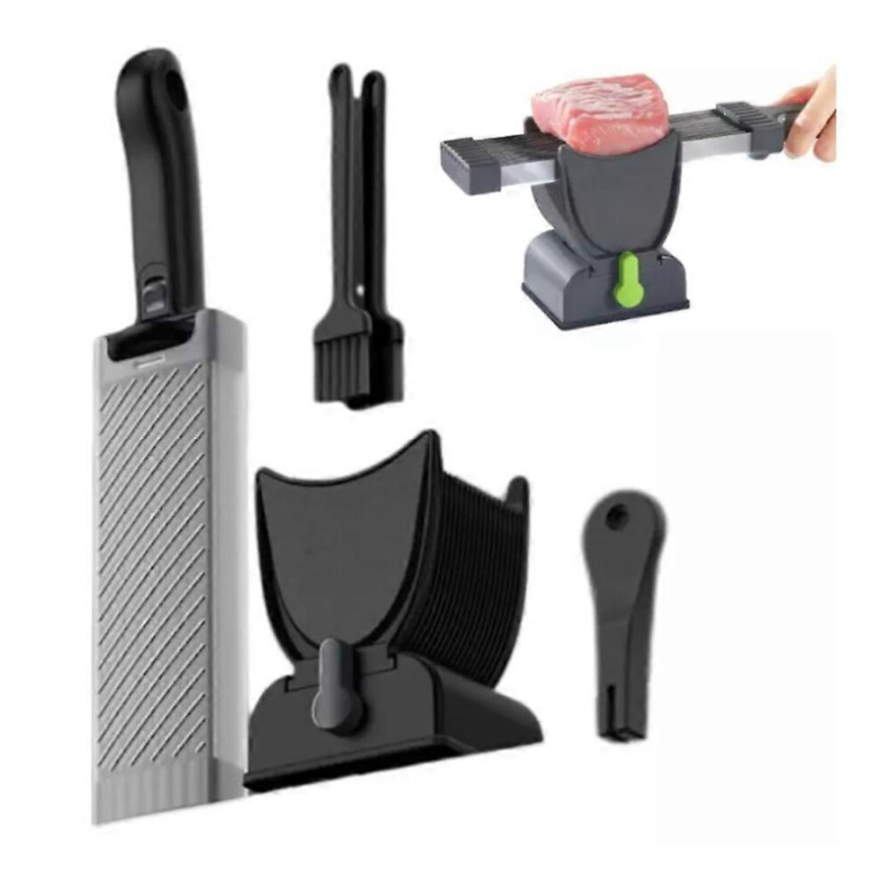 Black (Black) Quick Slice Meat Cutter, Multifunctional Meat Slicer
