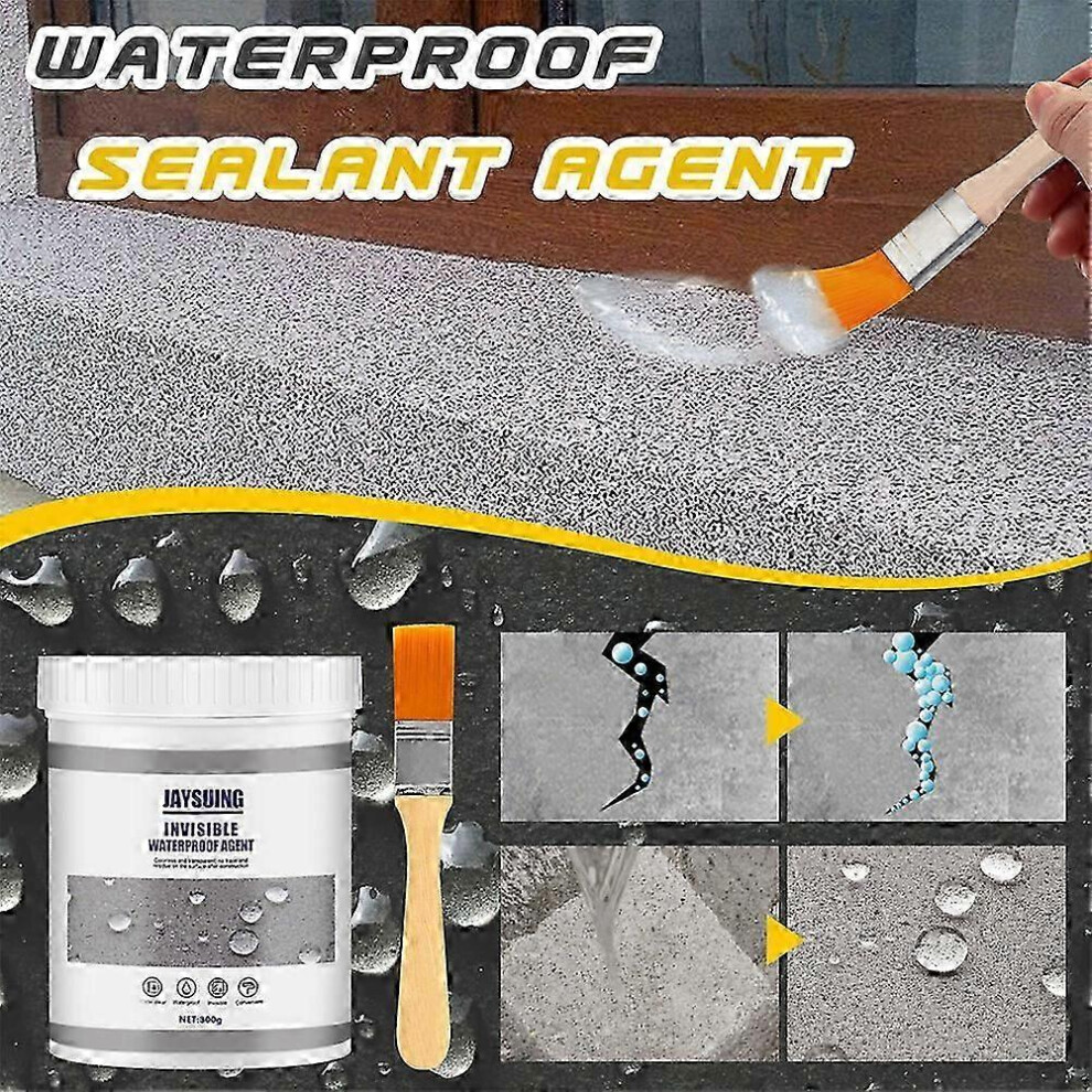 Super Strong Waterproof Glue Transparent Liquid Coating for Pipe Joints Drains Chimney Repairing Adhesive Tools Duct Repair