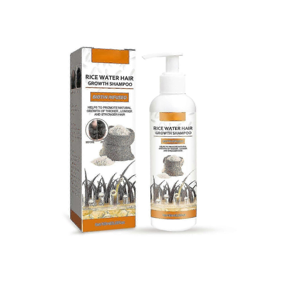 (3 pcs) Rice For Shampoo, Rice For Loss, Anti Thinning For Men Women