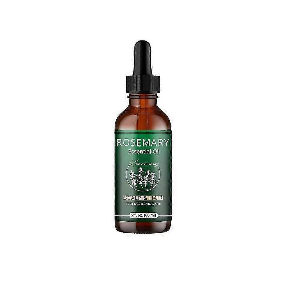(1PCS) Rosemary Rosemary Oil for Hair Growth, Thin Hair, Healthy Scalp and Skin, Scalp and Hair Strengthening Oil, Hair Growth Serum For Diffuser & Cleansing