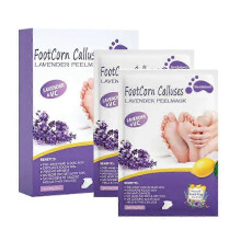 8PCS  Lavender & VC Foot Peeling Mask Exfoliating Heels Calluses Remove Foot Patches Dead Skin Remover Pedicure Socks Foot Care