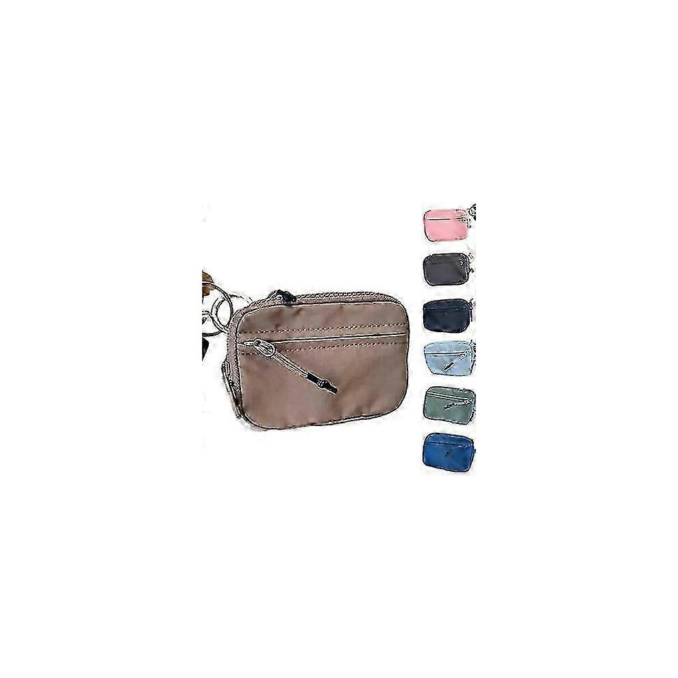 (white) The Iris' Wallet, The Iris Pouch Wristlet, The Iris Card Wallet Keychain Wallet