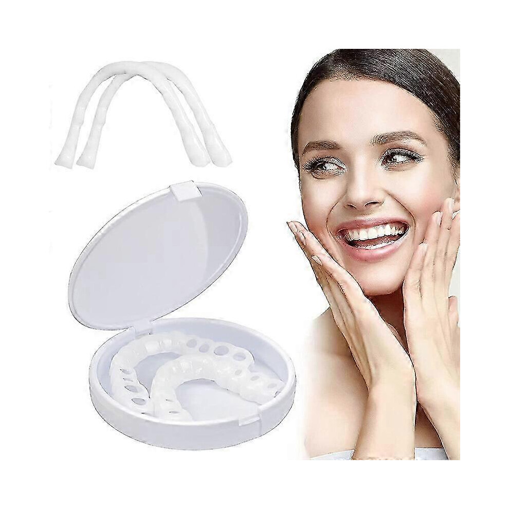 Snap On Smile dental veneers - Instant whitening - Comfortable resin dental appliances for a bright smile