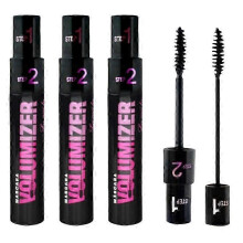 3X Long Thick Mascara Curl Eyelash Dual-Use Waterproof Mascara for Eyelash Extension Black Thick Eye Lashes
