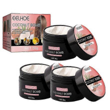 3pcs Magical Hair Mask Repair Frizzy Damaged Soft Smooth Shiny Keratin Treatment Deep Moisturize Nourishing Scalp Hair Care