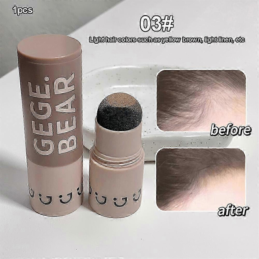 (1 PCS, Yellow Brown) 1/2PCS Hair Line Shadow Stick Hairline Filling Powder Waterproof Hair Edge Shadow Fills