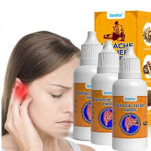 20ml Ear Ringing Relieving Ear Drops Tinnitus Deafness Ear Swelling Discharge Otitis Media Fluid for Health Care