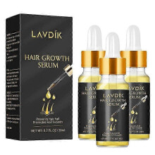 3Pcs Hair Growth Serum Natural Essential Oil Hair Regrowth Treatment Repair Care Oil