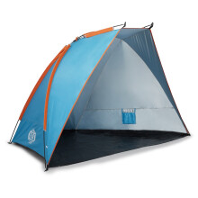 Tente de plage bleue NC8030 260x120x120 cm NILS