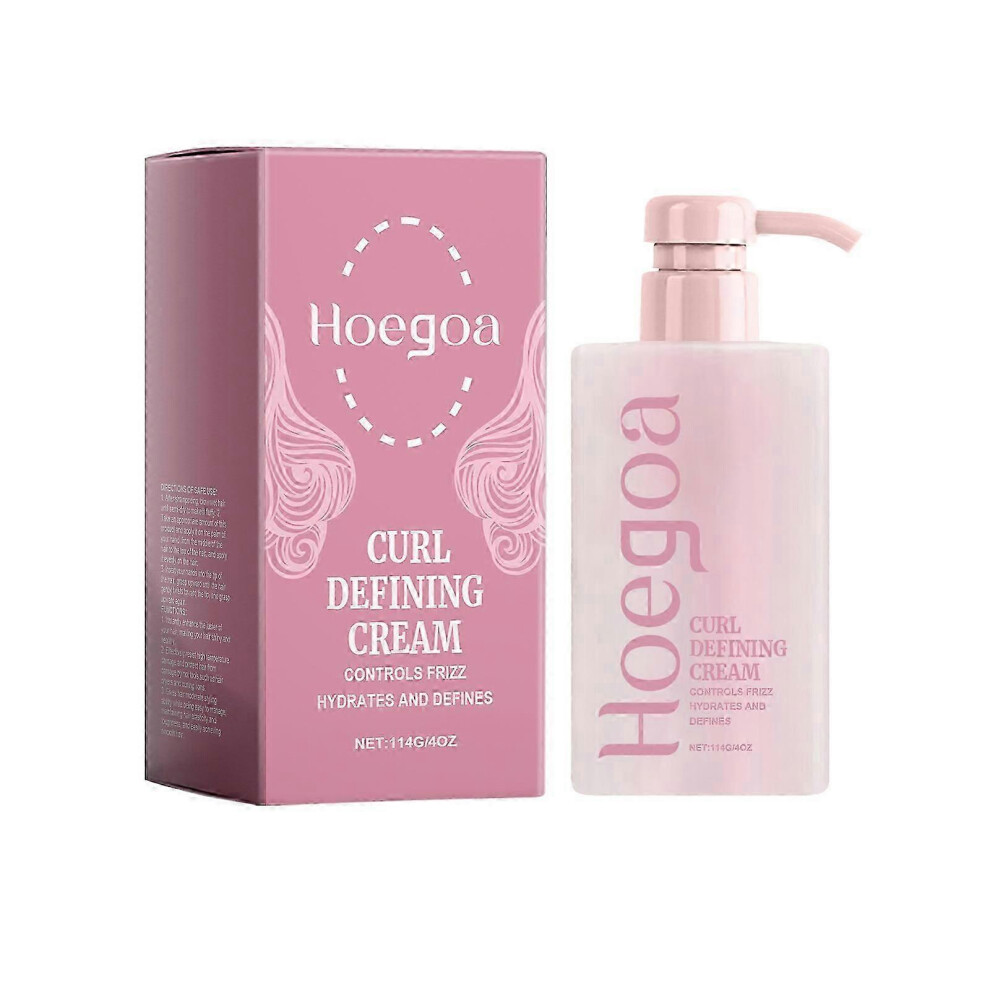(1pc) Curl Defining Cream, Curl Defining Cream, Curl Cream for Curly Hair Anti Frizz, Moisturizing, Smoothing for Curly & Wavy Hair