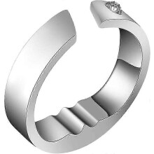 (L 5.9-6.5cm) Anti Snoring Ring,Snore & Sleeping Breath Aid Acupressure Treatment Stop Snore Device