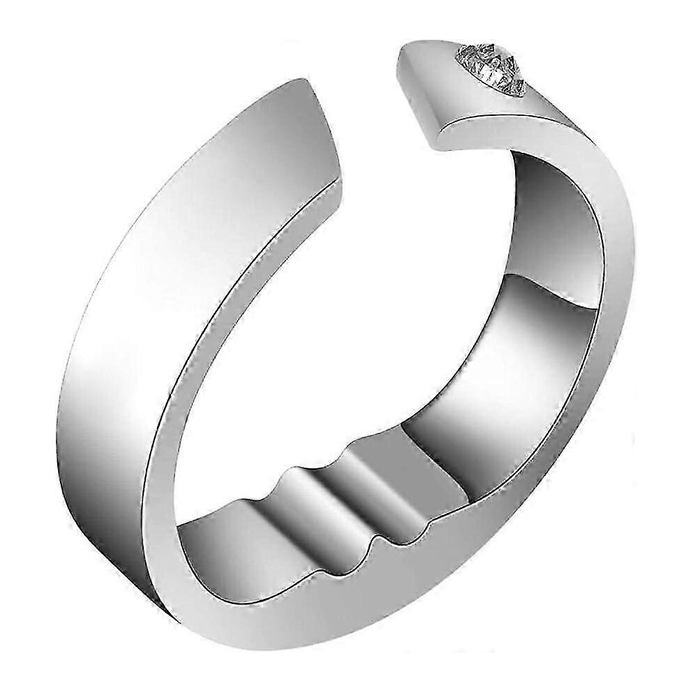 (L 5.9-6.5cm) Anti Snoring Ring,Snore & Sleeping Breath Aid Acupressure Treatment Stop Snore Device