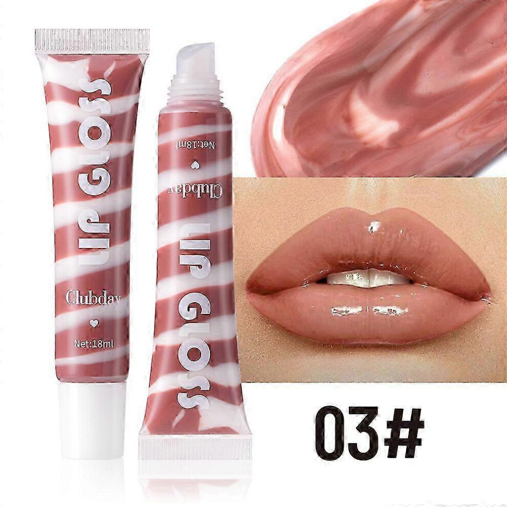 (03) Soft Tube Pearlescent Fine Flash Moisturizing Spiral Fruity Lip Gloss 4 Colors Long-lasting And Easy To Color-image-OPC-PG9XNW6-NEW