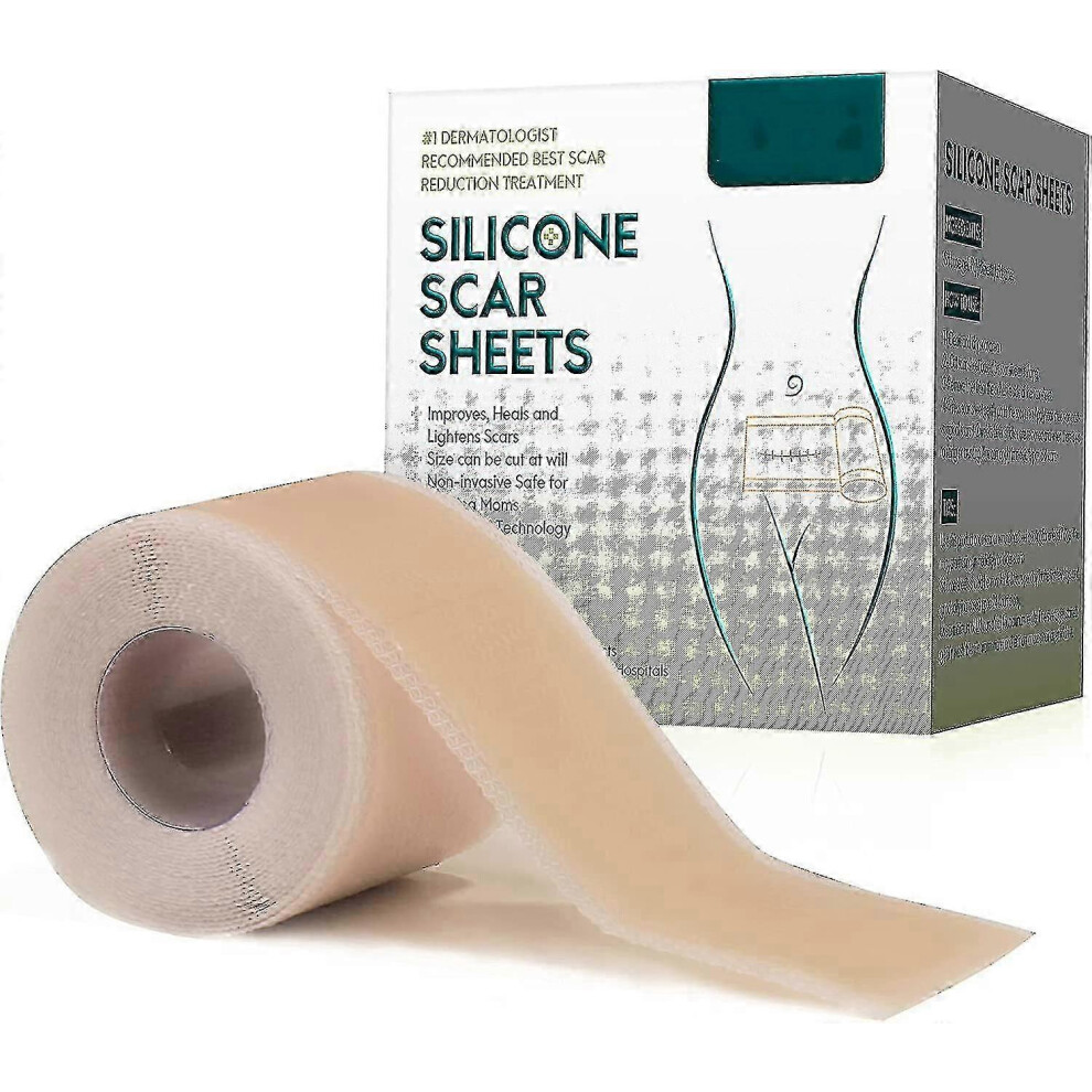 Silicone Sheets (4cm*3m), Silicone Tape, Silicone Strips, Removal Cream, Silicone Gel for Scars, for Ac