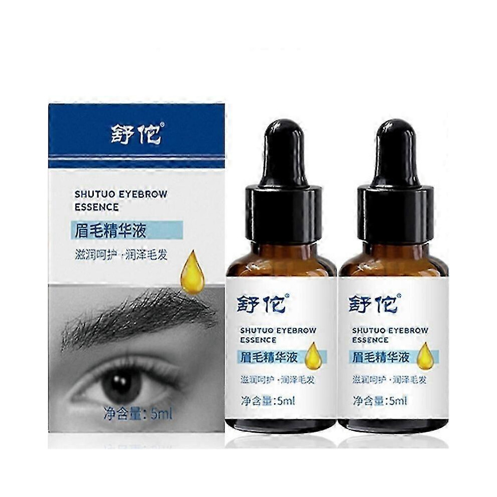 (2pcs) Eyebrow Growth Serum Fast Growing Eyelash Prevent Hair Loss Damaged Treatment Thick Dense Eyes Makeup Care Products 2023