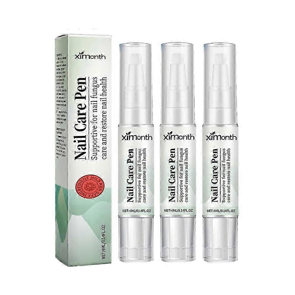 (3pcs) Nail Repair Pen Nail Fungal Treatment Feet Care Anti Nail Fungus Infection Foot Paronychia Removal Toe Onychomycosis
