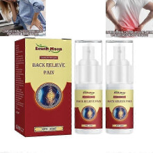 2Pcs Lumbar Spine Pain Relief Spray Lumbar Spine Cold Gel Knee Joint Cervical Spine Waist Spray Relieve Pain and Soreness