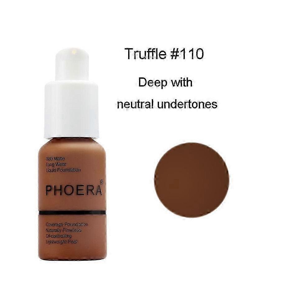 30ML PHOERA Foundation Makeup Base Cream Mineral Touch Whitening Concealer Soft Matte