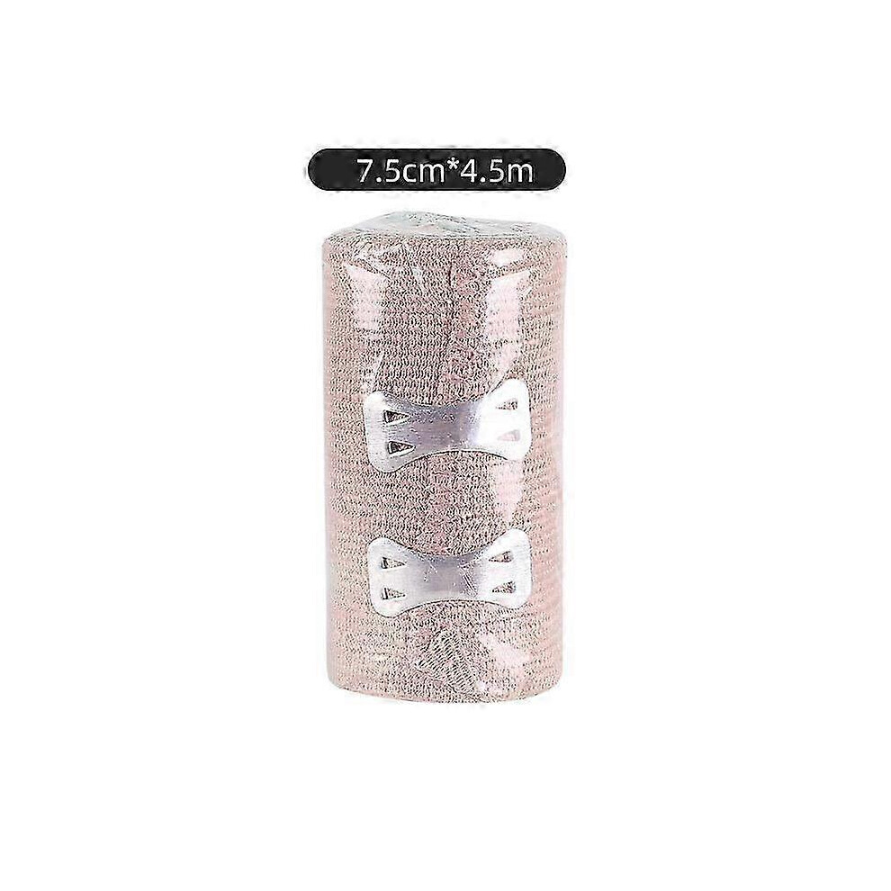 (7.5cm*4.5m) 3x Household Emergency Equipment High-quality Breathable Skin Color Hemostatic Bandage Outdoor Emergency Equipment Gauze Elastic