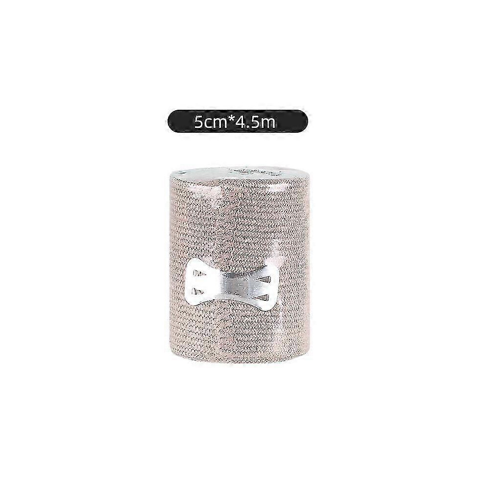 (5cm*4.5m) 3x Household Emergency Equipment High-quality Breathable Skin Color Hemostatic Bandage Outdoor Emergency Equipment Gauze Elastic
