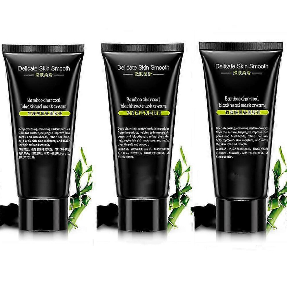 (3 pcs) 1-3X Black Mask Pore Minimizing Purifying Deep Cleansing Oil Control Acne-fighting