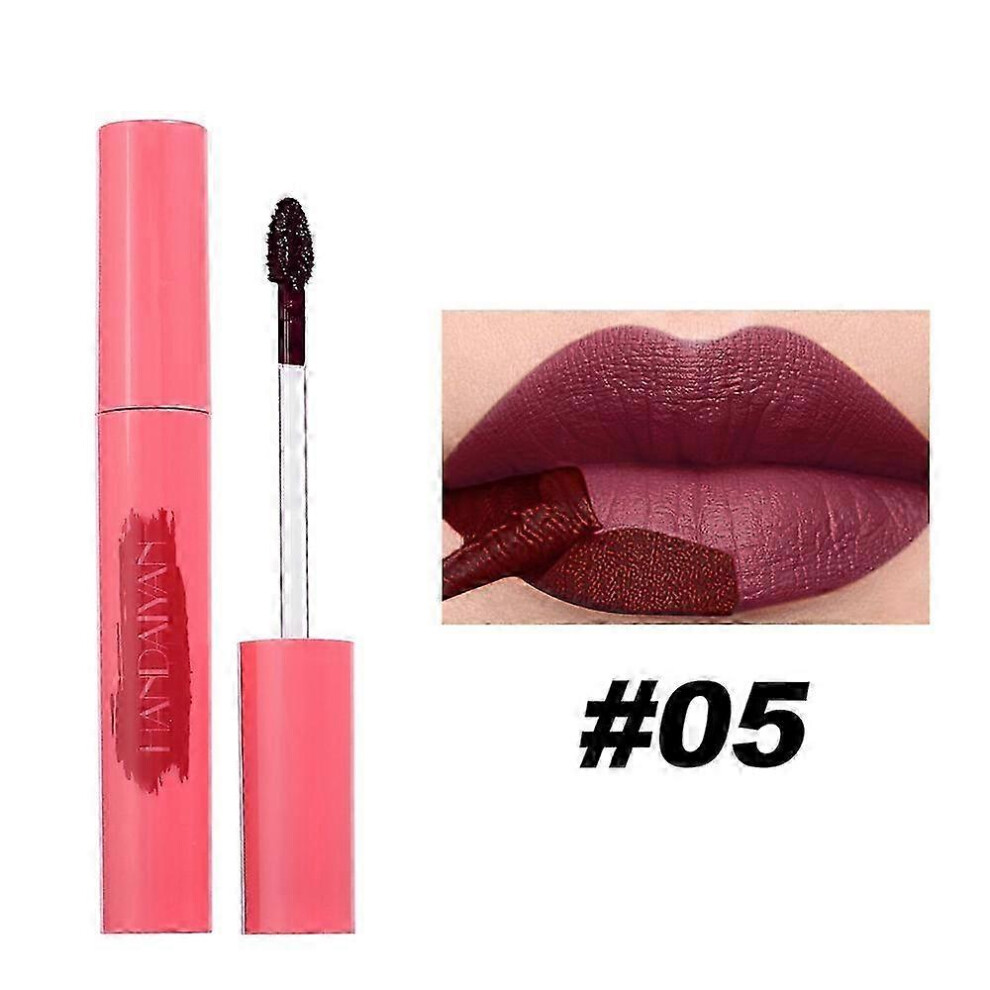 (color05) Peel off Lip Stain Waterproof Peeling Liquid Lipstick Smudge-Proof Lip Gloss