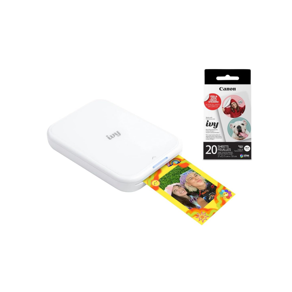 CANON PHOTO PRINTER IVY (2ND GEN) MINI (5452C040) PURE WHITE