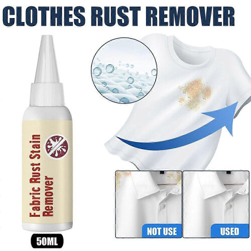 2Pcs Rust Stain Remover Multifunctional Fabric Instant Spot Cleaner for Clothes 2