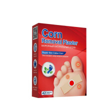 42Pcs/Box Foot Corn Plaster Effective Breathable Waterproof Foot Corn Removal Patch for Skin Care