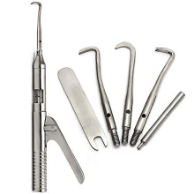 6 Pcs/Set Dental Tool Surgical Instruments Crown Remover Dentist Automatic Tools