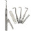 6 Pcs/Set Dental Tool Surgical Instruments Crown Remover Dentist Automatic Tools 1