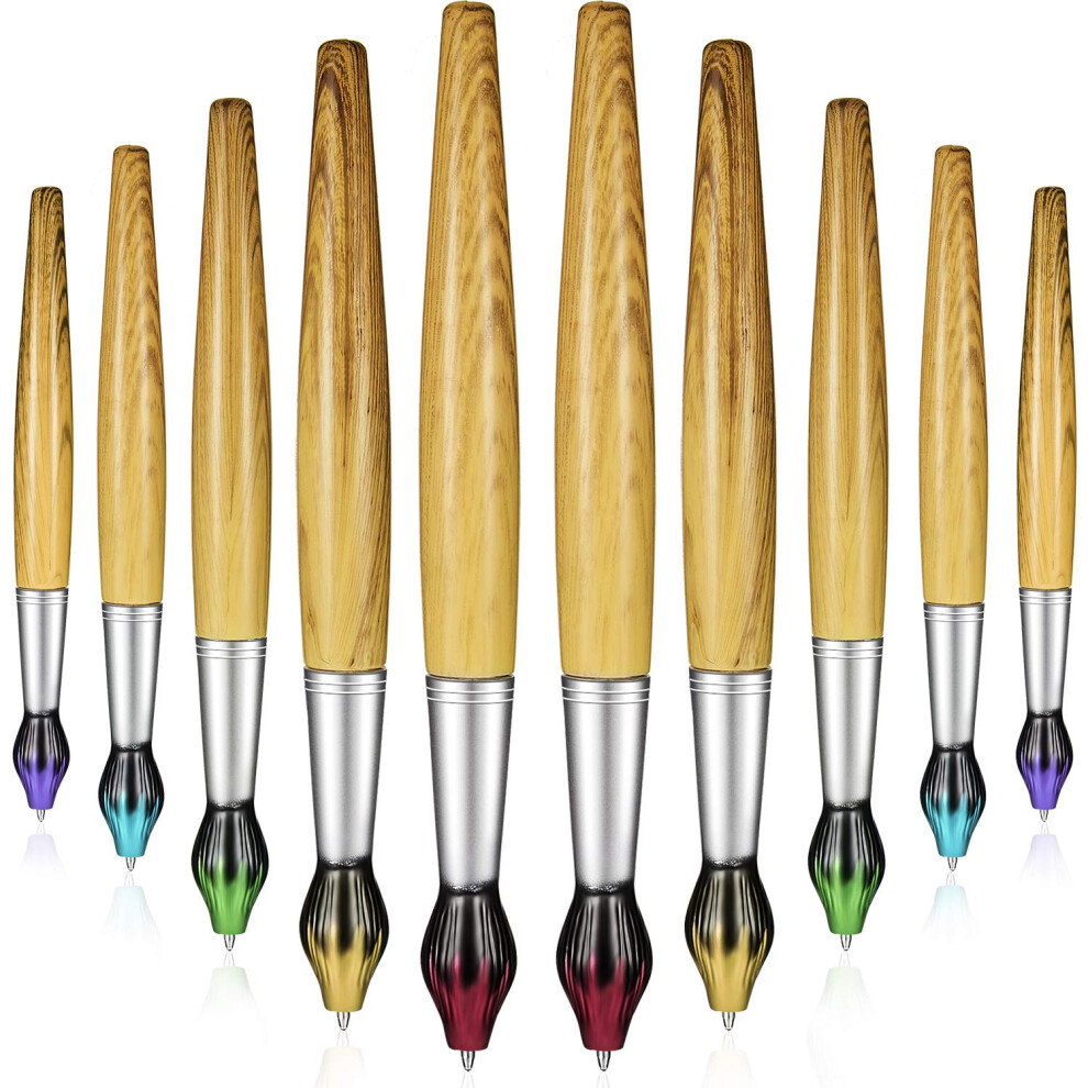 Outus Bamboo Brush Shape Ballpoint Pen Novelty Retractable Paintbrush Ink Pens for Art Activities and School Stationery  Christmas Halloween