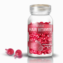 (Repair damaged hair) Sevich Mix Hair Vitamin Capsule Hair Treatment Oil Repair Damaged Smooth Hair Care Serum