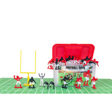 Kaskey Kids Football Guys - Red & White/Navy & White inspirerer b?rns fantasi med uendelige timer med kreativt ?bent spil - inkluderer 2 hold og