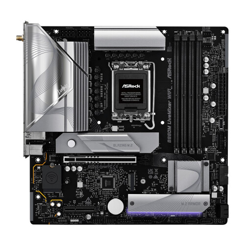 Asrock Placa Base - ASROCK - B860M LiveMixer - Micro ATX - WiFi - Socket LGA 1851