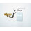 Princeton Tec Float Tec Letro Pentair T26 Ρυθμιζόμενη Βαλβίδα Επιπλέονσης Χρυσού 3/8" NPT 2