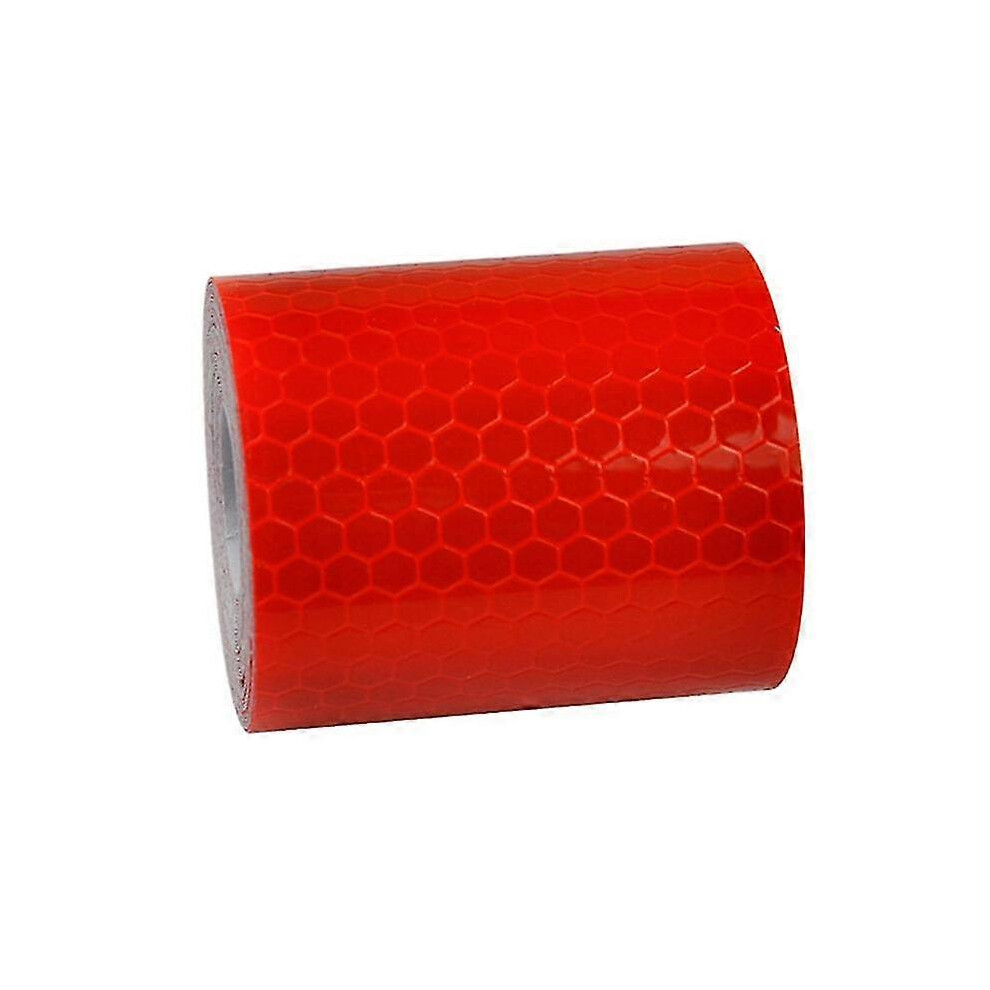 (Z14-Red, One Size) Reflective Tape Bicycle 500Mmx3m Self-Adhesive Reflector Tape-Reflective Tape For Trucks Trailers Cars Warning Caution Tape 5063595925016
