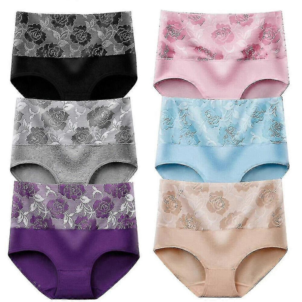 (3Xl, One Size) 6Pcs Leakproof Underwear For Women Incontinence Leak Proof Protective Pants 5062994719936
