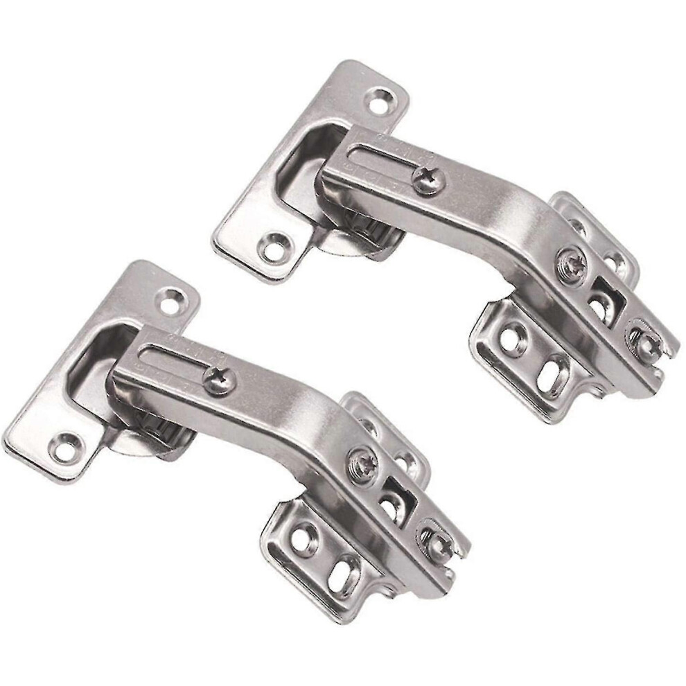 (As Show, One Size) 2Pcs 135 Degree Folding Door Hinges, Corner Kitchen Cabinets, Angle Folding Hinges For Furniture 5062994773778