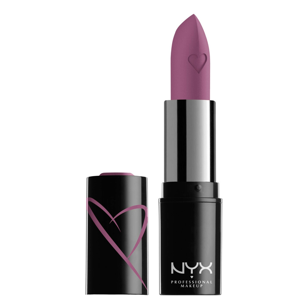 NYX PROFESSIONAL MAKEUP Shout Loud Satin Lipstick, Infused With Shea Butter - In Love (Pink Mauve)-image-OPC-PDPBVQP-NEW