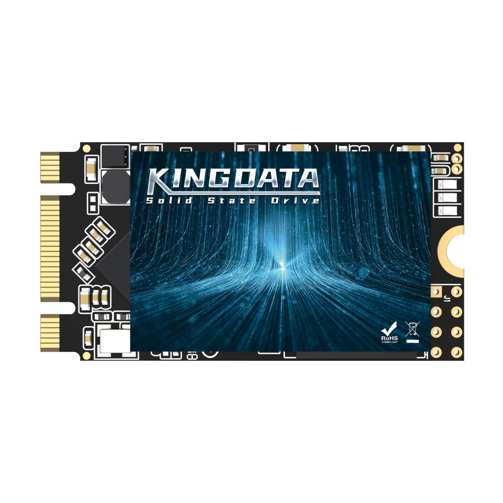 Kingdata Ssd M.2 2242 64 Gb Ngff - Disco Rigido Interno A Stato Solido Ad Alte Prestazioni Per Laptop Desktop Sata Iii 6 Gb/S, Include Ssd (64 Gb, M.2 2242)-image