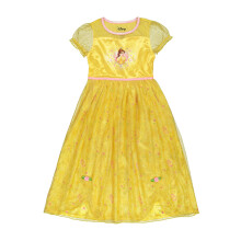 Disney Meisjes' Prinses Fantasie Gown Nachtjapon, BELLE SHINES 3, 6